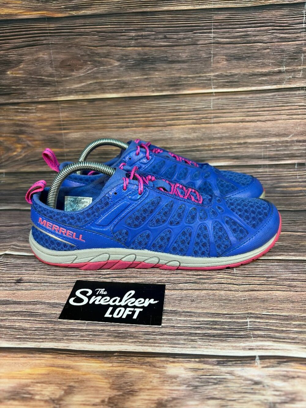 Merrell Crush Glove Women's Minimalist Cross Training Shoes Blue Size 10